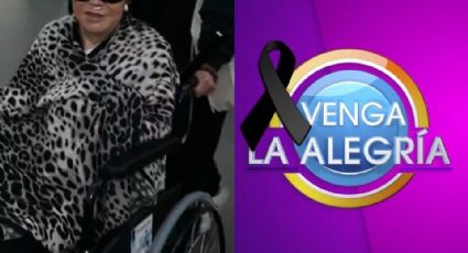 En silla de ruedas: Tras 46 años en Televisa, conductora se alista para morir y llega de luto a 'VLA'