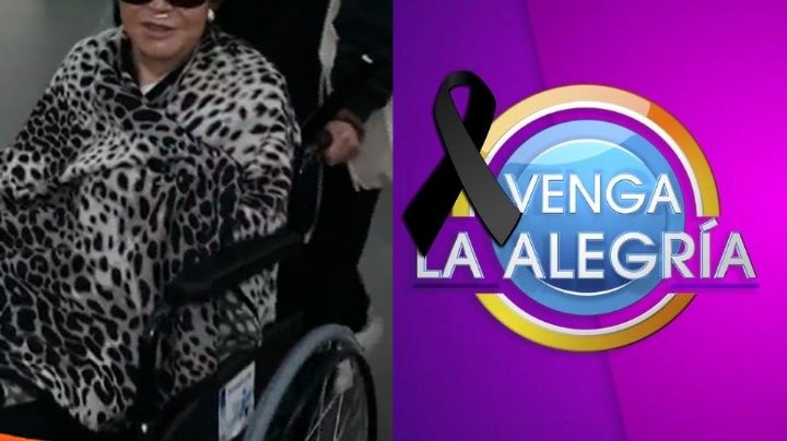 En silla de ruedas: Tras 46 años en Televisa, conductora se alista para morir y llega de luto a 'VLA'