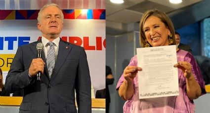 Santiago Creel y Xóchitl Gálvez ya tienen registro de ‘Va por México’ para las elecciones del 2024