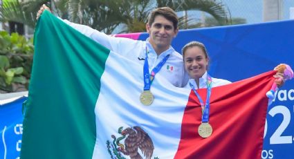 Diego Balleza y Viviana del Ángel se quedan con el oro en clavados sincronizados en JCC 2023
