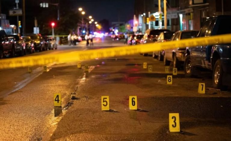 Autoridades se movilizaron por una balacera en Filadelfia. Foto: Internet