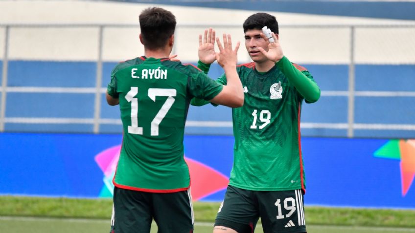 Selección Mexicana Sub 23 aprovecha 'regalos' de Honduras y buscará la medalla de oro en JCC 2023