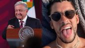 Tras criticar corridos tumbados, AMLO cierra la 'mañanera' con canción de Bad Bunny y Grupo Frontera