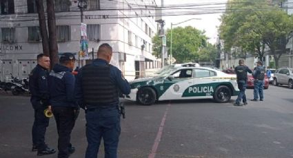 Policías de la CDMX 'cercan' la colonia San Rafael; sujetos armados asaltan camioneta de valores
