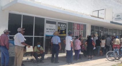 Adultos mayores denuncian mal servicio del Banco Bienestar en Cajeme; reportan mala logística