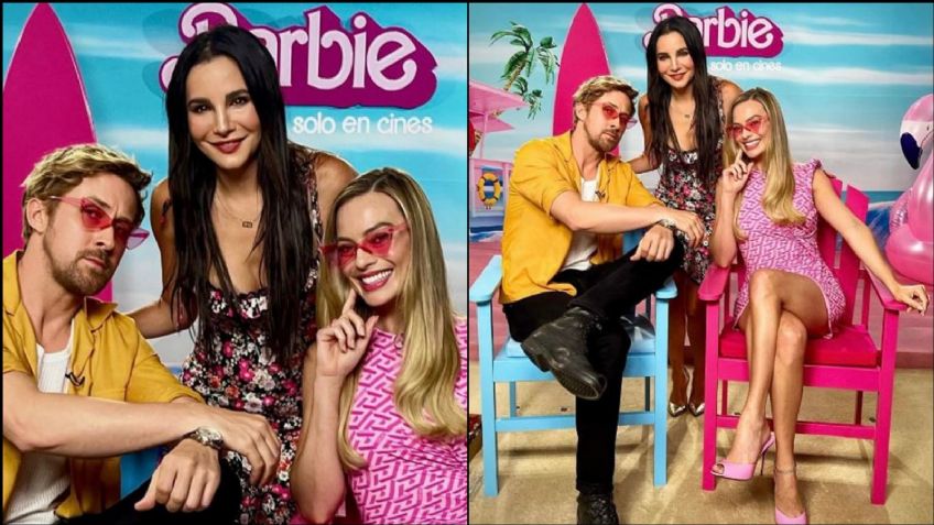 "No me lo van a creer": Martha Higareda presume FOTO con Ryan Gosling y los memes explotan en Twitter