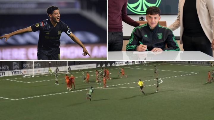 VIDEO: El golazo del sobrino de Carlos Vela que se hizo viral; el técnico ya preparaba su cambio