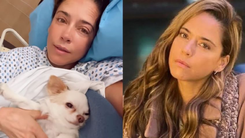 "Me he sentido muy malita": Al borde del llanto, Ana Claudia Talancón manda mensaje desde el hospital
