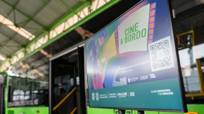 ¿Barbie en el RTP? El séptimo arte llega al transporte público de CDMX con la campaña 'Cine a bordo'