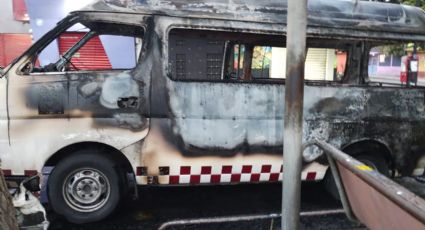 (VIDEO) Terror en Coacalco: Seis moto sicarios incendian unidad de transporte; exigen pago de piso