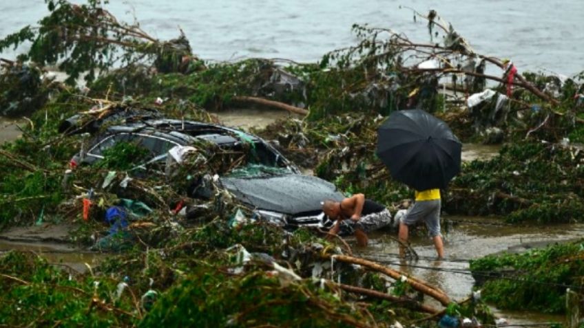 VIDEOS: Lluvias torrenciales e inundaciones dejan en Beijing 20 muertos; hay reporte de desaparecidos