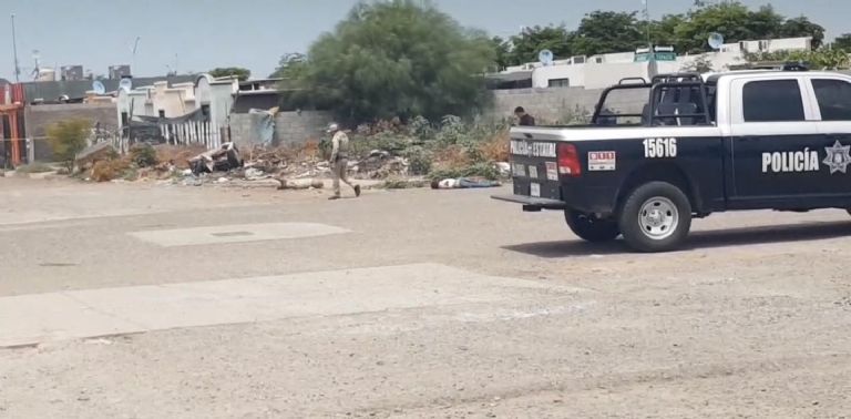 Homicidio en la colonia San Rafel de Ciudad Obregón. Foto: Facebook