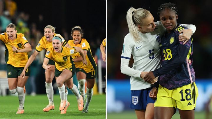 Termina el sueño de Colombia; Inglaterra y Australia avanzan a semifinales