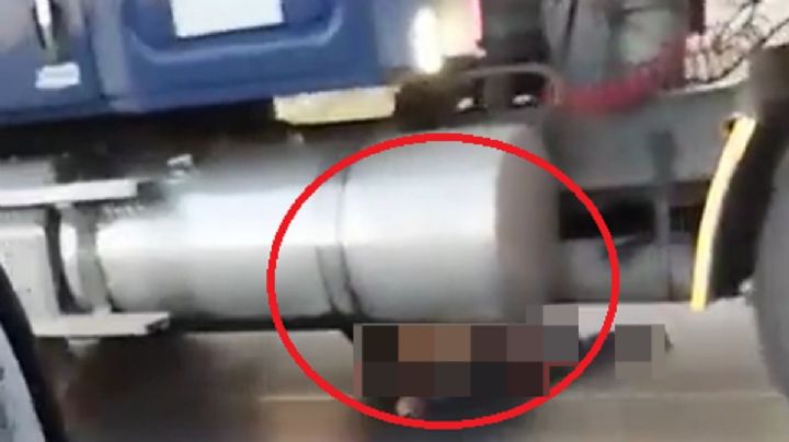 Lo que se sabe del trailero que arrastró cadáver de un asaltante en la México-Puebla
