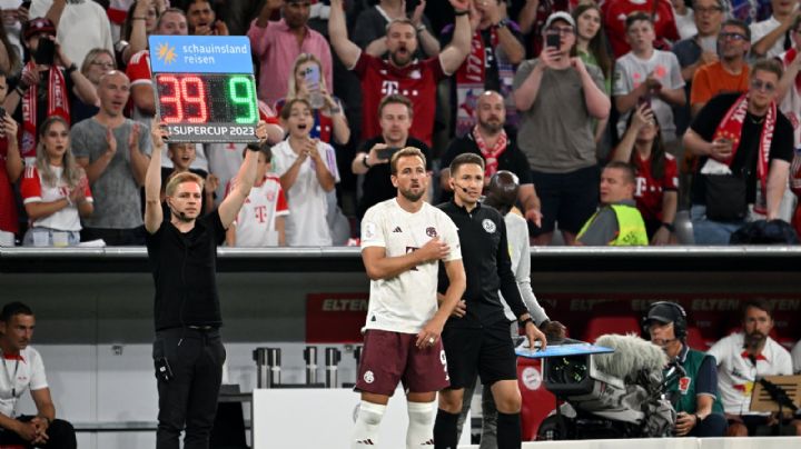 Harry Kane hace su debut en el Bayern Munich con derrota en la Super Copa