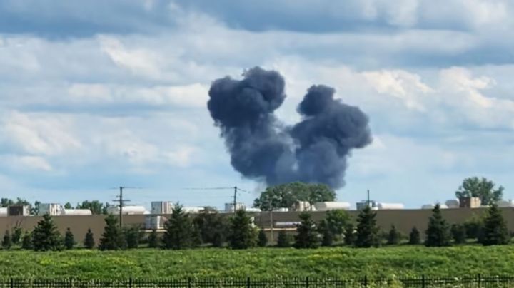 VIDEO: Avión de Combate se estrella durante espectáculo aéreo en Estados Unidos