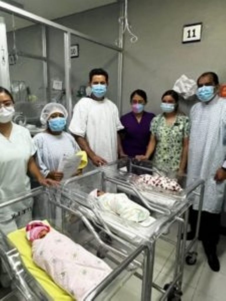 Nacen trillizas en Nezahualcóyotl