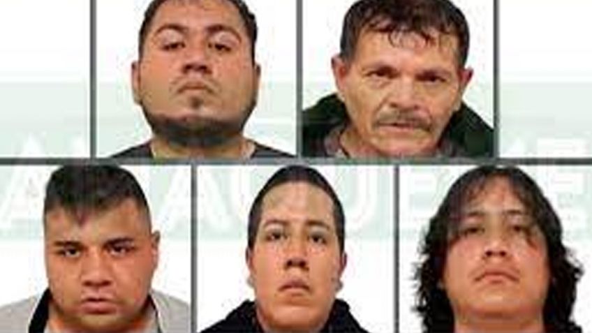Dictan 62 años de prisión a cinco miembros de banda criminal por homicidio en Edomex
