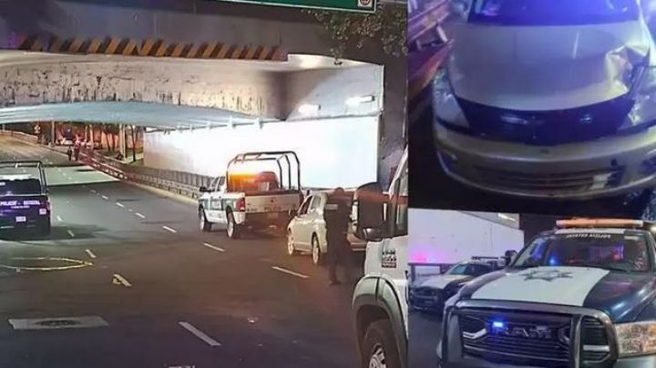 Fuertes imágenes: Tras intensa persecución, policías abaten a balazos a criminal en CDMX