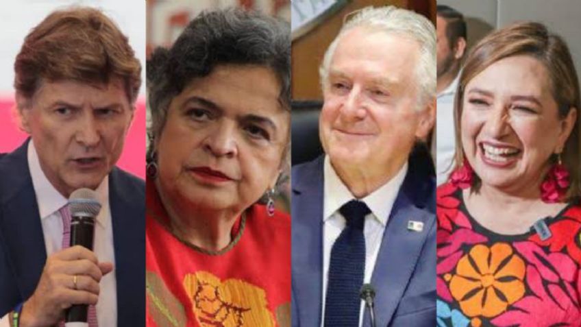 Avanzan 3 'taparroscas' del Frente Amplio por México; Ellos son los que quedan