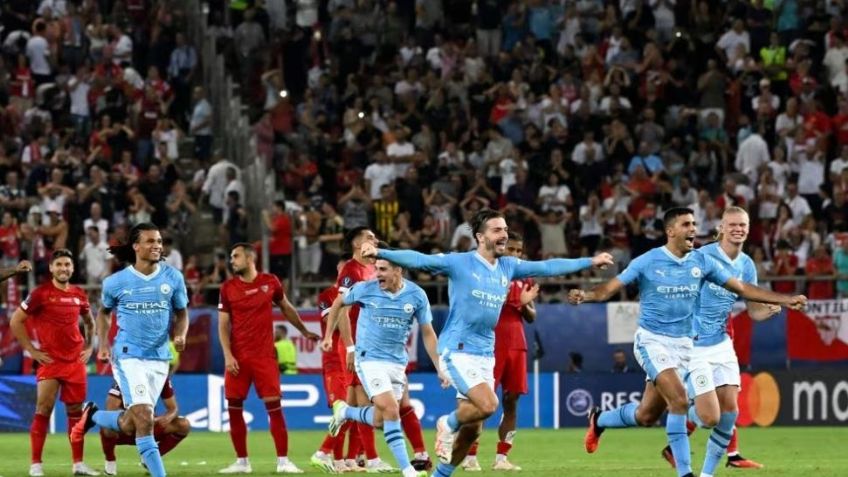 Manchester City gana la Supercopa de la UEFA tras derrotar en penaltis a Sevilla