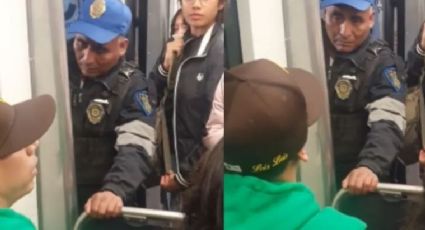 VIDEO: Sujeto se niega a bajar de zona de mujeres del Metrobús; lo atacan en redes