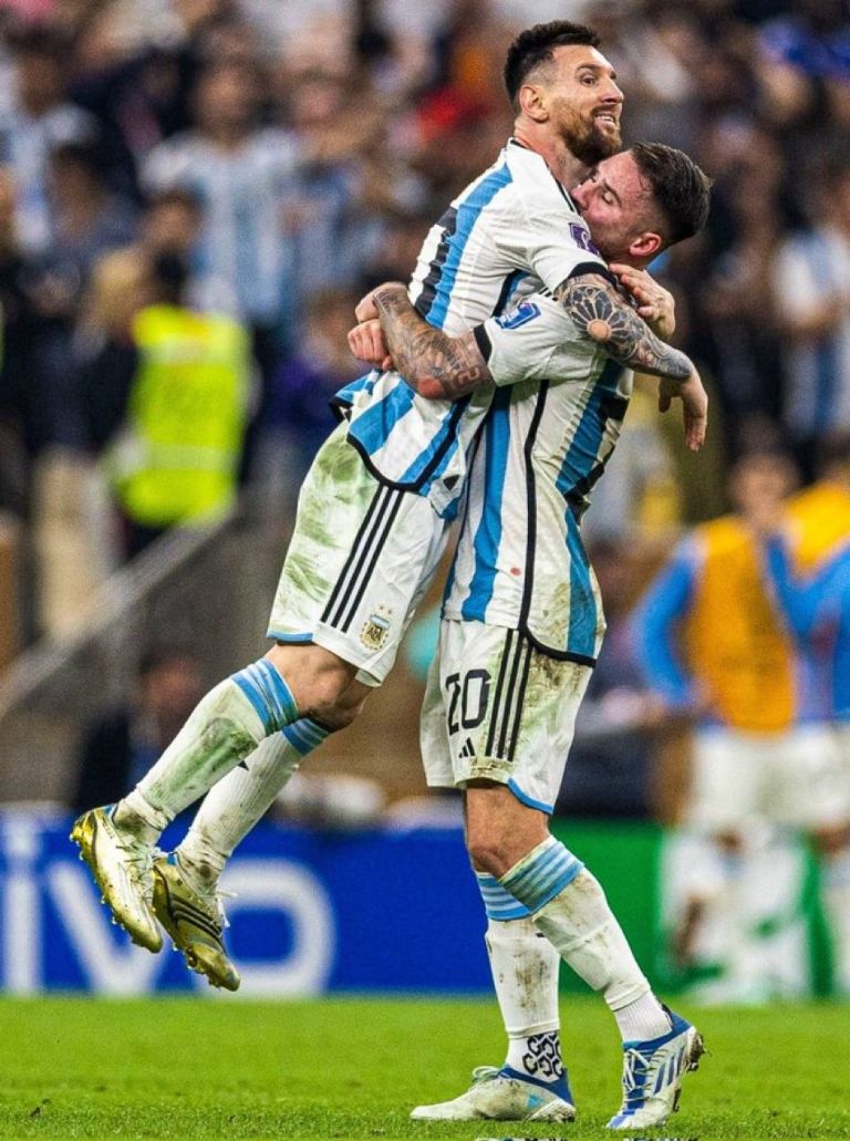 Lionel Messi con Argentina