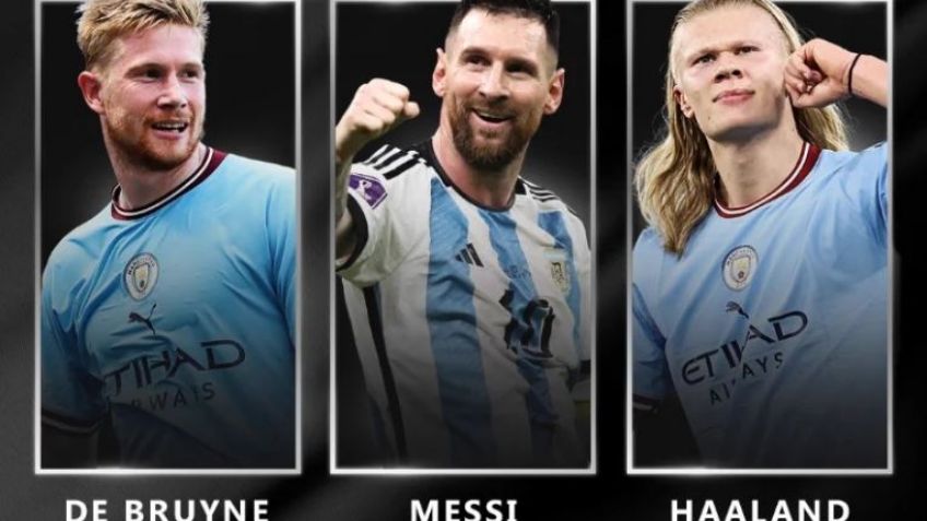 Lionel Messi, Kevin de Bruyne o Erling Haaland ¿Quién será el mejor jugador de la UEFA?