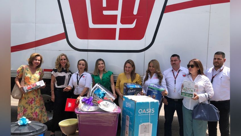 Casa Ley reacondiciona la cocina del albergue temporal del DIF Navojoa