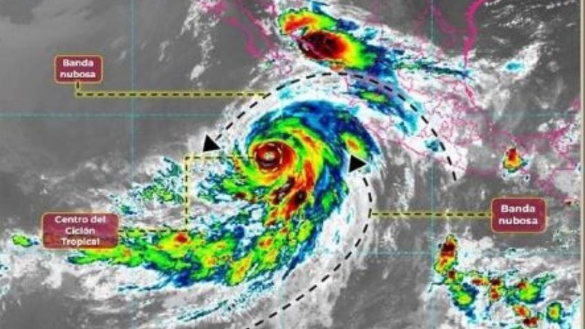 Huracán Hilary cobra su primera víctima en su paso por Sinaloa; el estado está en 'alerta azul'