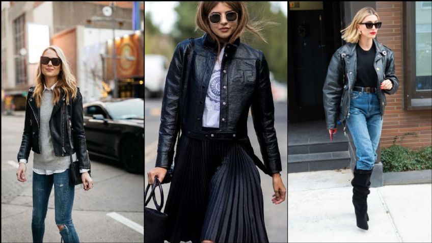 Dale una segunda oportunidad a la chaqueta de cuero de tu abuelo con esta tendencia de otoño