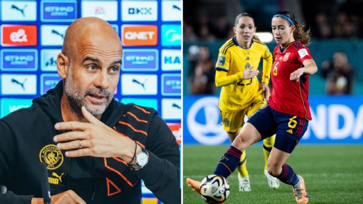 Pep Guardiola 'declara su amor' por Aitana Bonmatí de la selección de España Femenil