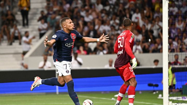 ¡Ni con Mbappé pueden! El PSG empata ante Toulouse en el regreso del delantero