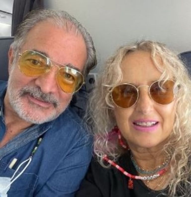 El actor y su esposa Belinda