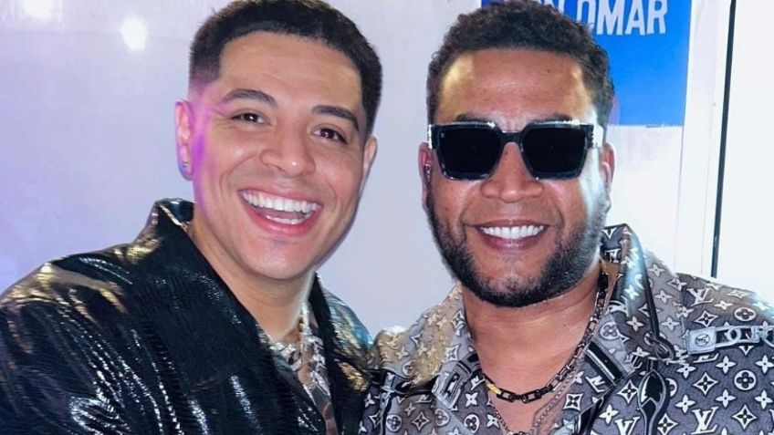 Eduin Caz sorprende al aparecer junto a Don Omar, ¿nueva colaboración?