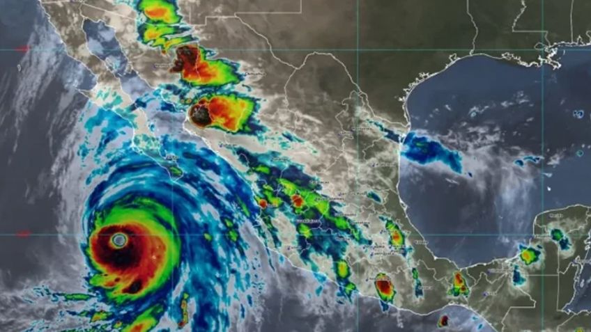 Reportan primeros daños en Sonora por huracán 'Hilary'; Conagua anuncia lluvias intensas