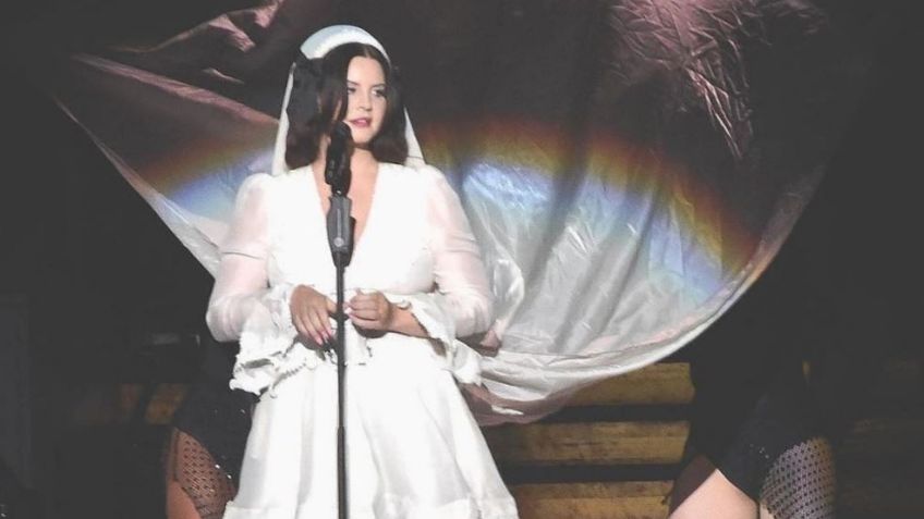 VIDEO: Filtran la presunta razón de la caída masiva en el concierto de Lana Del Rey