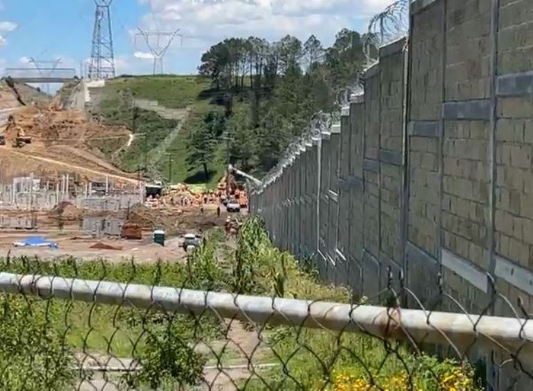 Derrumbe en Almoloya de Juárez