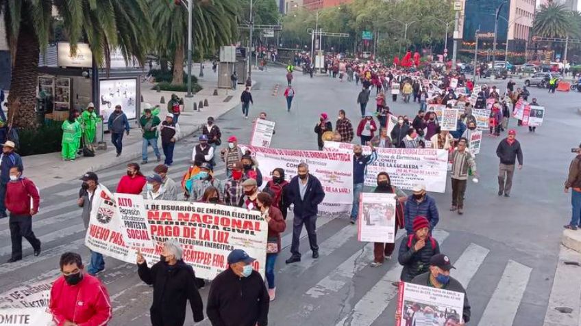 Tráfico en CDMX: Se esperan marchas en el Ángel de la Independencia este 15 de abril