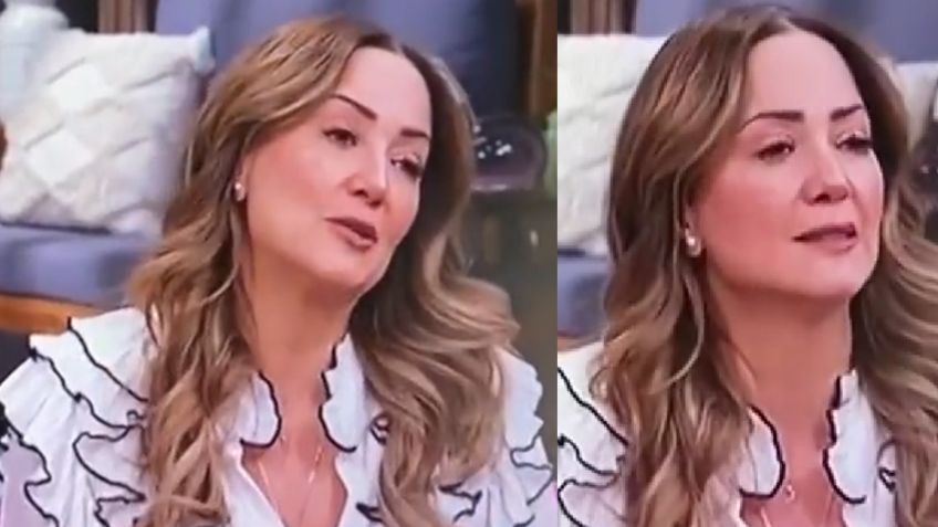 Andrea Legarreta regresa a Televisa y rompe en llanto al hablar de su madre y su enfermedad en 'Hoy'