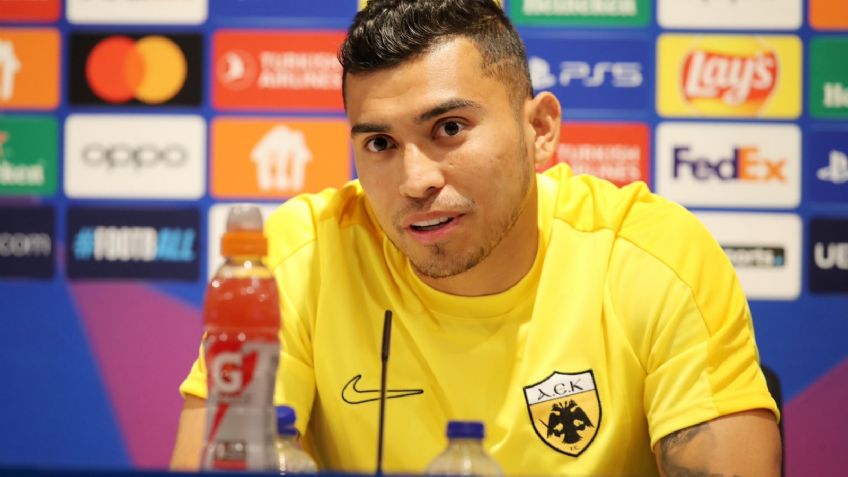 Orbelín Pineda se ilusiona con la Champions: "Uno la veía desde casa, ahora estamos aquí"