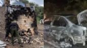 Restos hallados en un auto calcinado de Lagos de Moreno no corresponden a desaparecidos