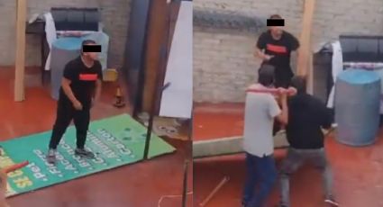 FUERTE VIDEO: "Tira el cuchillo": Presunto ladrón se atrinchera en una azotea de la CDMX