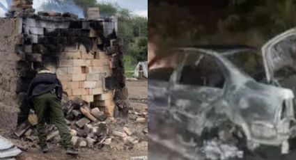 Restos hallados en un auto calcinado de Lagos de Moreno no corresponden a desaparecidos