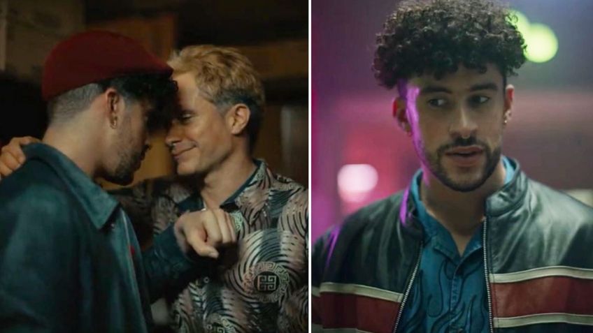 VIDEO: Gael García y Bad Bunny desatan revuelo con escena romántica ¿son pareja?