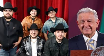 "Quédate otra vez": AMLO confirma concierto gratis de Grupo Frontera en la CDMX