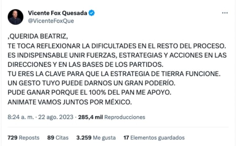 Vicente Fox 