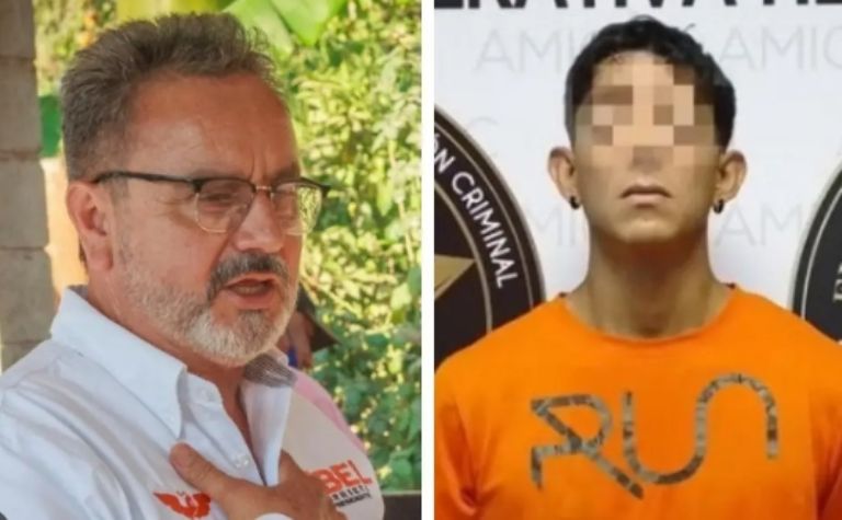 Detienen a presunto asesino de Abel Murrieta. Foto: Twitter