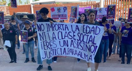 En Cajeme gritan "Ni una Más": Marchan y exigen justicia por feminicidio de Alma Lourdes