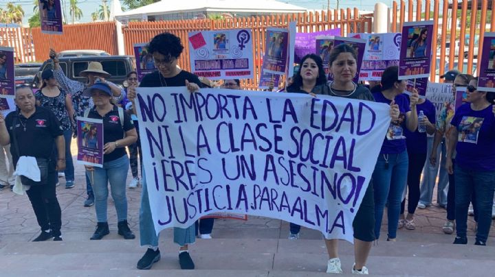 En Cajeme gritan "Ni una Más": Marchan y exigen justicia por feminicidio de Alma Lourdes